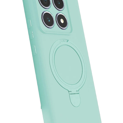 Xiaomi Mi 14T Pro Regal Magsafe Standlı Kapak Kılıf - Su Yeşili 2