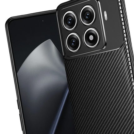 Xiaomi Mi 15T Pro Auto Focus Karbon Kapak Kılıf - Siyah 3