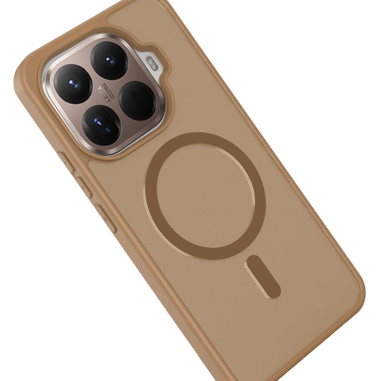 Xiaomi Mi 15T Pro Jota Magsafe Kapak Kılıf - Çöl Titanyum 3