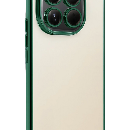 Xiaomi Mi 15T Razer Lensli Silikon Kılıf - Yeşil 3