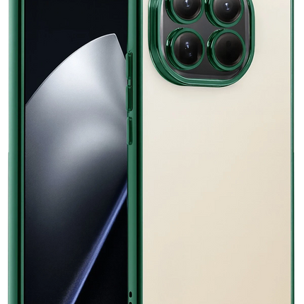 Xiaomi Mi 15T Razer Lensli Silikon Kılıf - Yeşil