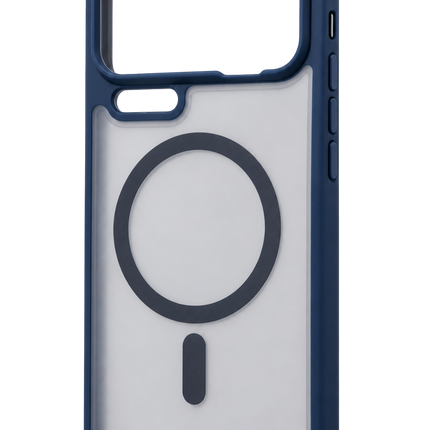 Xiaomi Mi 17 Pro Max Loji Magsafe Kapak Kılıf - Mavi