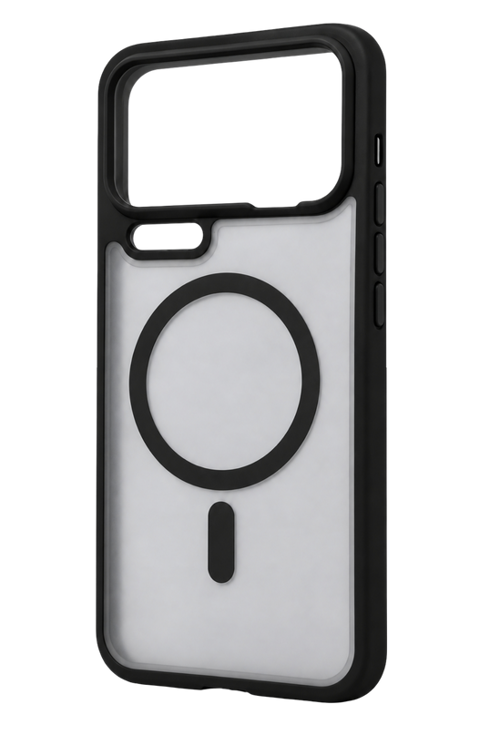 Xiaomi Mi 17 Pro Max Loji Magsafe Kapak Kılıf - Siyah