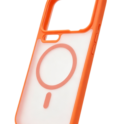 Xiaomi Mi 17 Pro Max Loji Magsafe Kapak Kılıf - Turuncu 2
