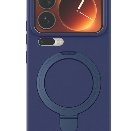 Xiaomi Mi 17 Pro Regal Magsafe Standlı Kapak Kılıf - Lacivert 3