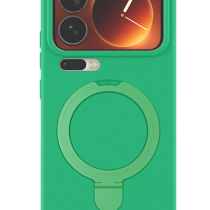 Xiaomi Mi 17 Pro Regal Magsafe Standlı Kapak Kılıf - Yeşil 3