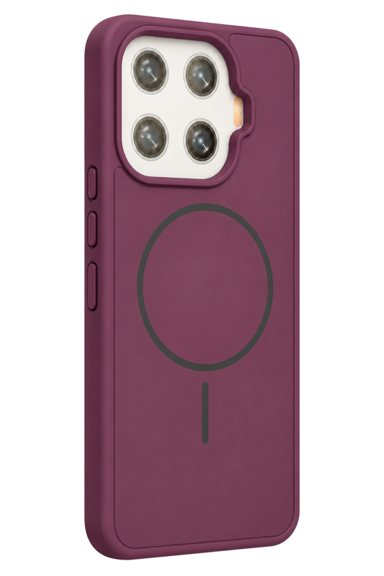 Xiaomi Mi 17T Azus Magsafe Kapak Kılıf - Bordo