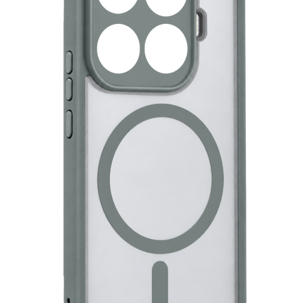 Xiaomi Mi 17T Loji Magsafe Kapak Kılıf - Gri