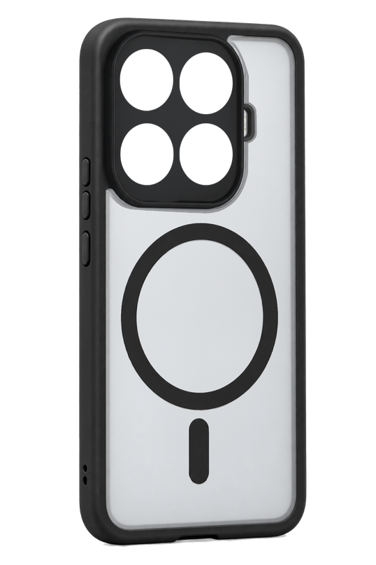 Xiaomi Mi 17T Loji Magsafe Kapak Kılıf - Siyah