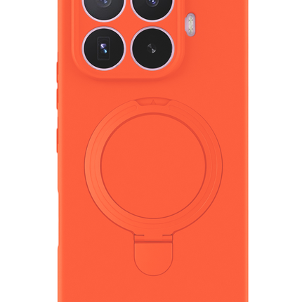 Xiaomi Mi 17T Pro Regal Magsafe Standlı Kapak Kılıf - Turuncu 3