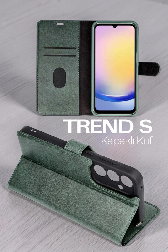 Xiaomi Mi 17T Trend S Plus Kapaklı Kılıf - Lacivert 2