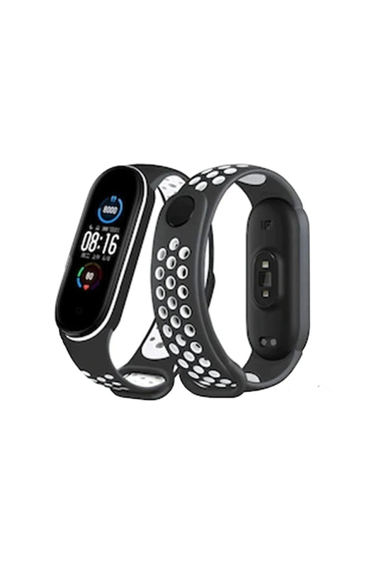 Xiaomi Mi Band 4 Spor Delikli Kordon - Siyah 4