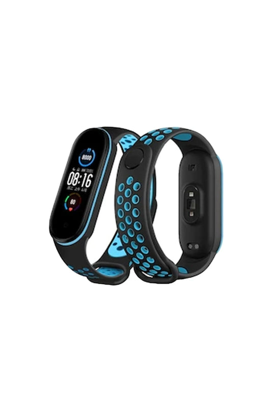 Xiaomi Mi Band 6 Spor Delikli Kordon - Siyah 3