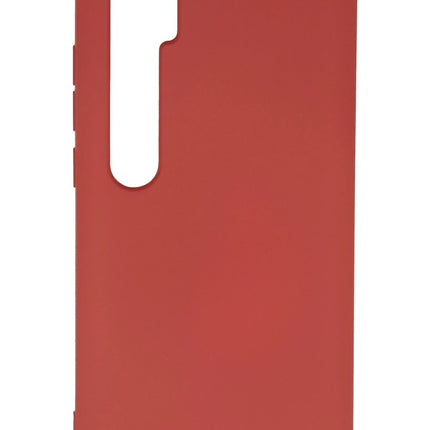 Xiaomi Mi Note 10 Lite Nano içi Kadife Silikon Kılıf - Kiremit