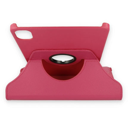 Xiaomi Mi Pad 5 11 360 Tablet Deri Kılıf - Pembe 2