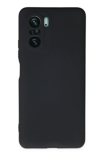 Xiaomi Poco F3 Nano içi Kadife Silikon Kılıf - Lacivert