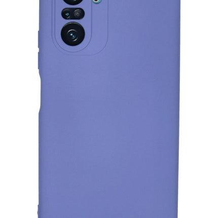 Xiaomi Poco F3 Nano içi Kadife Silikon Kılıf - Lila