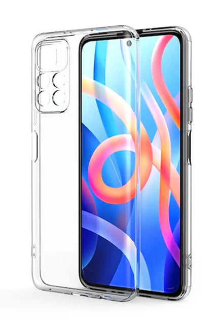Xiaomi Poco M4 Pro 4G Lüx Şeffaf Silikon Kılıf