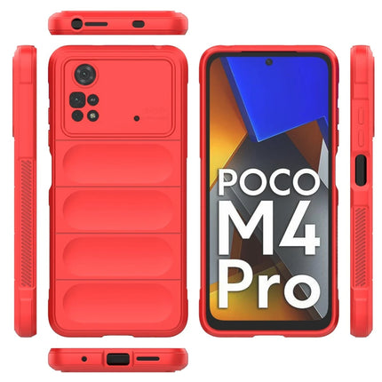 Xiaomi Poco M4 Pro 4G Optimum Silikon Kılıf - Kırmızı 3