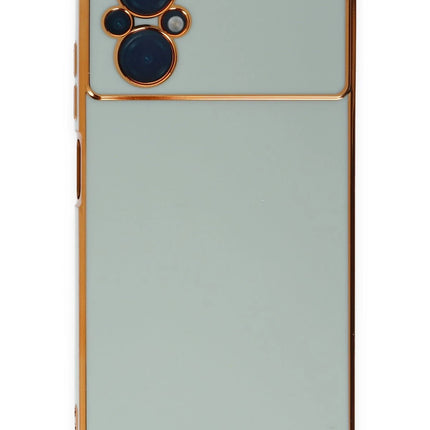 Xiaomi Poco M5 Volet Silikon Kılıf - Açık Yeşil 2