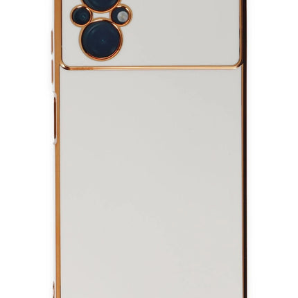 Xiaomi Poco M5 Volet Silikon Kılıf - Beyaz 2