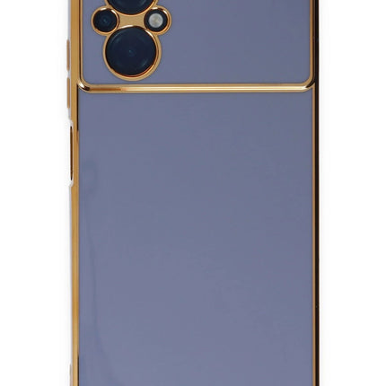 Xiaomi Poco M5 Volet Silikon Kılıf - Mavi 2