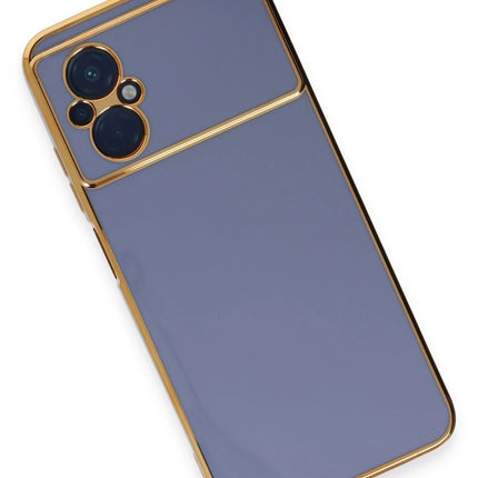 Xiaomi Poco M5 Volet Silikon Kılıf - Mavi 3