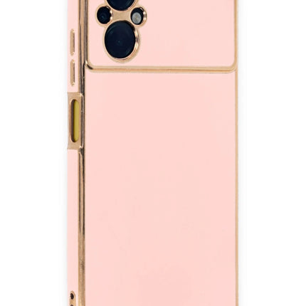 Xiaomi Poco M5 Volet Silikon Kılıf - Pembe
