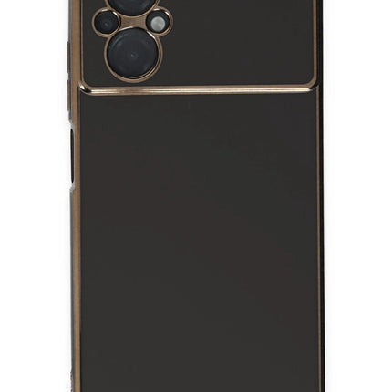 Xiaomi Poco M5 Volet Silikon Kılıf - Siyah 2