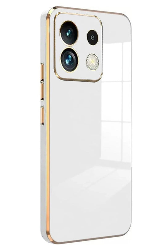 Xiaomi Poco M6 Pro 4G Volet Silikon Kılıf - Beyaz