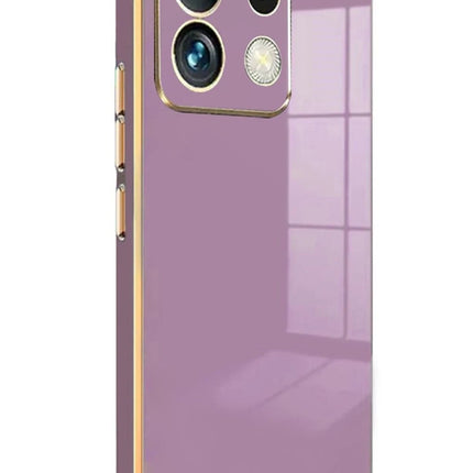 Xiaomi Poco M6 Pro 4G Volet Silikon Kılıf - Mor