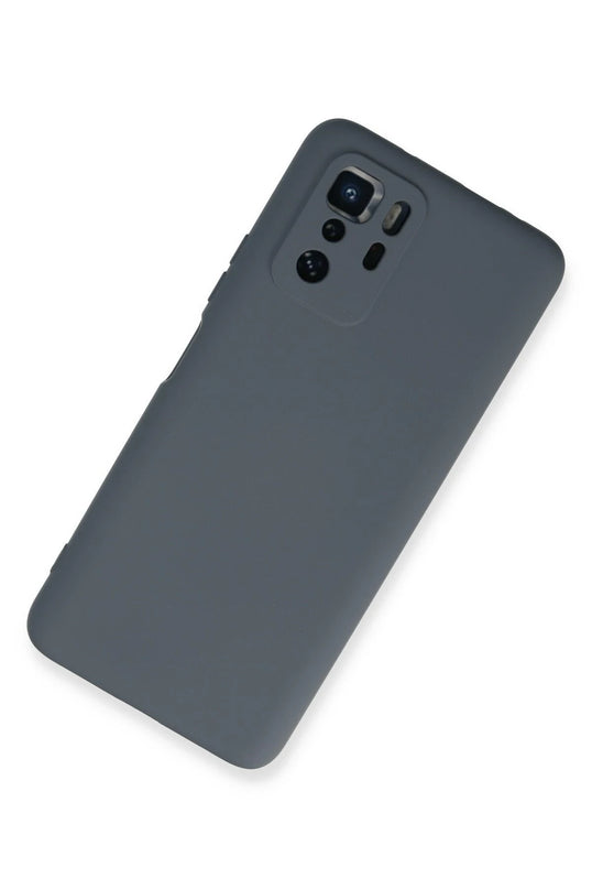 Xiaomi Poco X3 GT Nano içi Kadife Silikon Kılıf - Gri 2