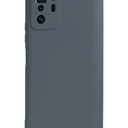 Xiaomi Poco X3 GT Nano içi Kadife Silikon Kılıf - Gri 3