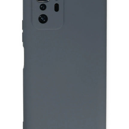 Xiaomi Poco X3 GT Nano içi Kadife Silikon Kılıf - Gri