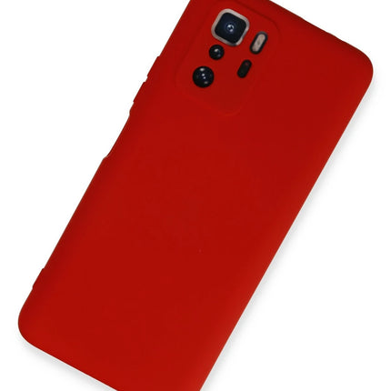 Xiaomi Poco X3 GT Nano içi Kadife Silikon Kılıf - Kırmızı 2