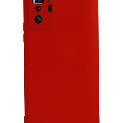 Xiaomi Poco X3 GT Nano içi Kadife Silikon Kılıf - Kırmızı 3