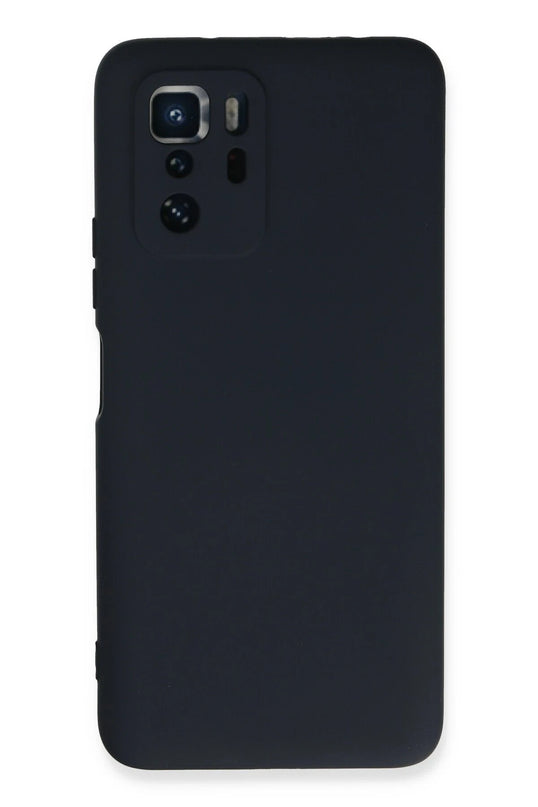 Xiaomi Poco X3 GT Nano içi Kadife Silikon Kılıf - Lacivert