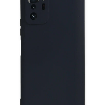 Xiaomi Poco X3 GT Nano içi Kadife Silikon Kılıf - Lacivert 3