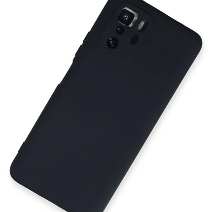 Xiaomi Poco X3 GT Nano içi Kadife Silikon Kılıf - Lacivert 2