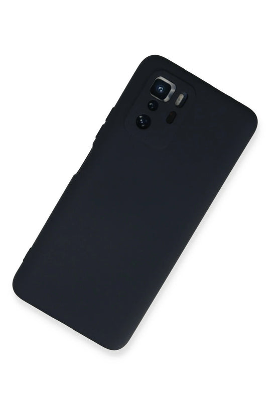 Xiaomi Poco X3 GT Nano içi Kadife Silikon Kılıf - Lacivert 2