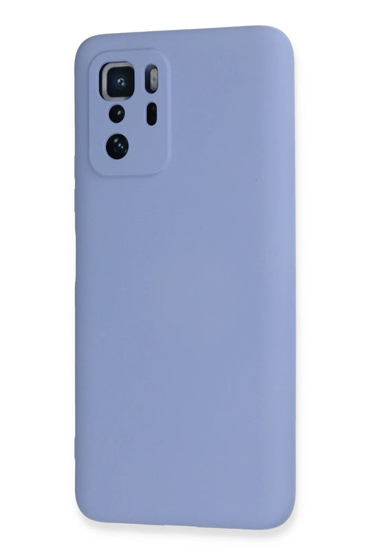 Xiaomi Poco X3 GT Nano içi Kadife Silikon Kılıf - Lila 3