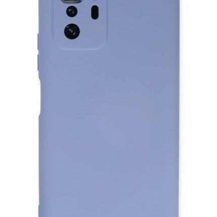 Xiaomi Poco X3 GT Nano içi Kadife Silikon Kılıf - Lila