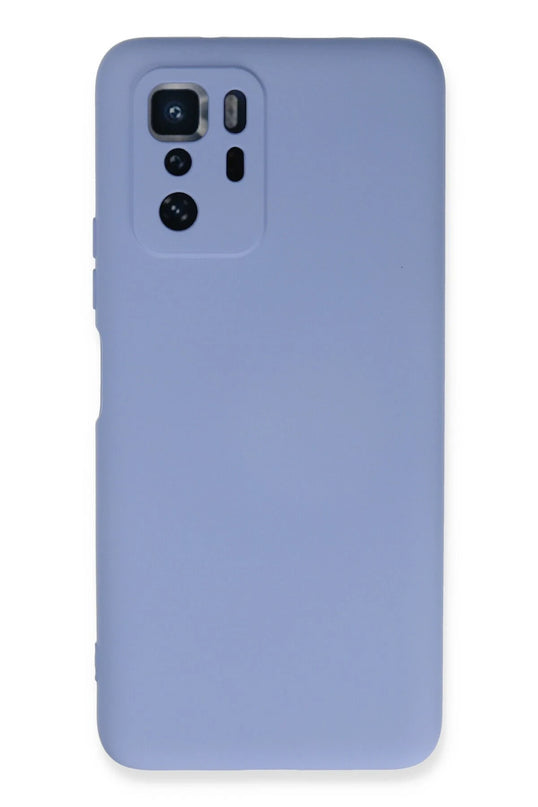 Xiaomi Poco X3 GT Nano içi Kadife Silikon Kılıf - Lila