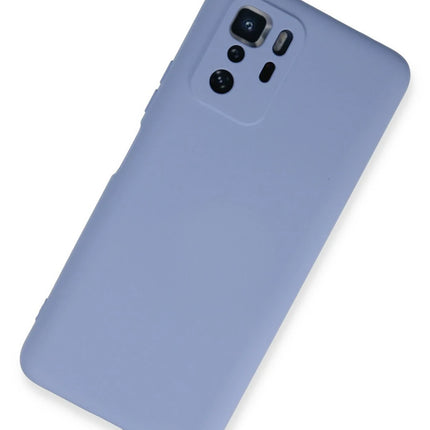 Xiaomi Poco X3 GT Nano içi Kadife Silikon Kılıf - Lila 2