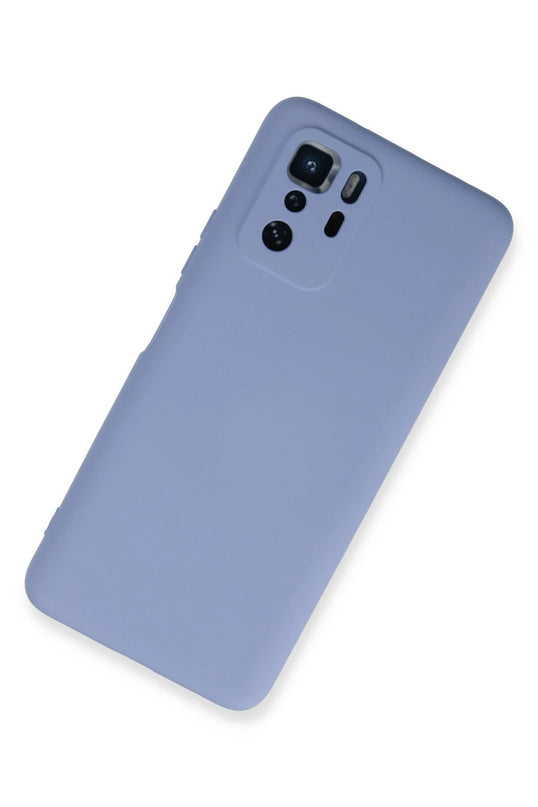 Xiaomi Poco X3 GT Nano içi Kadife Silikon Kılıf - Lila 2