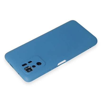 Xiaomi Poco X3 GT Nano içi Kadife Silikon Kılıf - Mavi 3