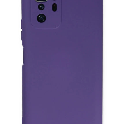 Xiaomi Poco X3 GT Nano içi Kadife Silikon Kılıf - Mor