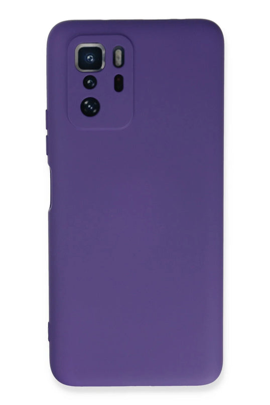 Xiaomi Poco X3 GT Nano içi Kadife Silikon Kılıf - Mor