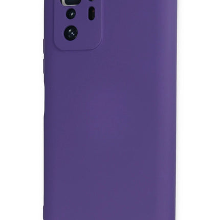 Xiaomi Poco X3 GT Nano içi Kadife Silikon Kılıf - Mor 3