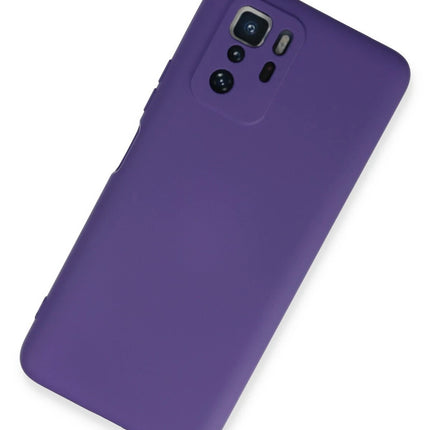 Xiaomi Poco X3 GT Nano içi Kadife Silikon Kılıf - Mor 2